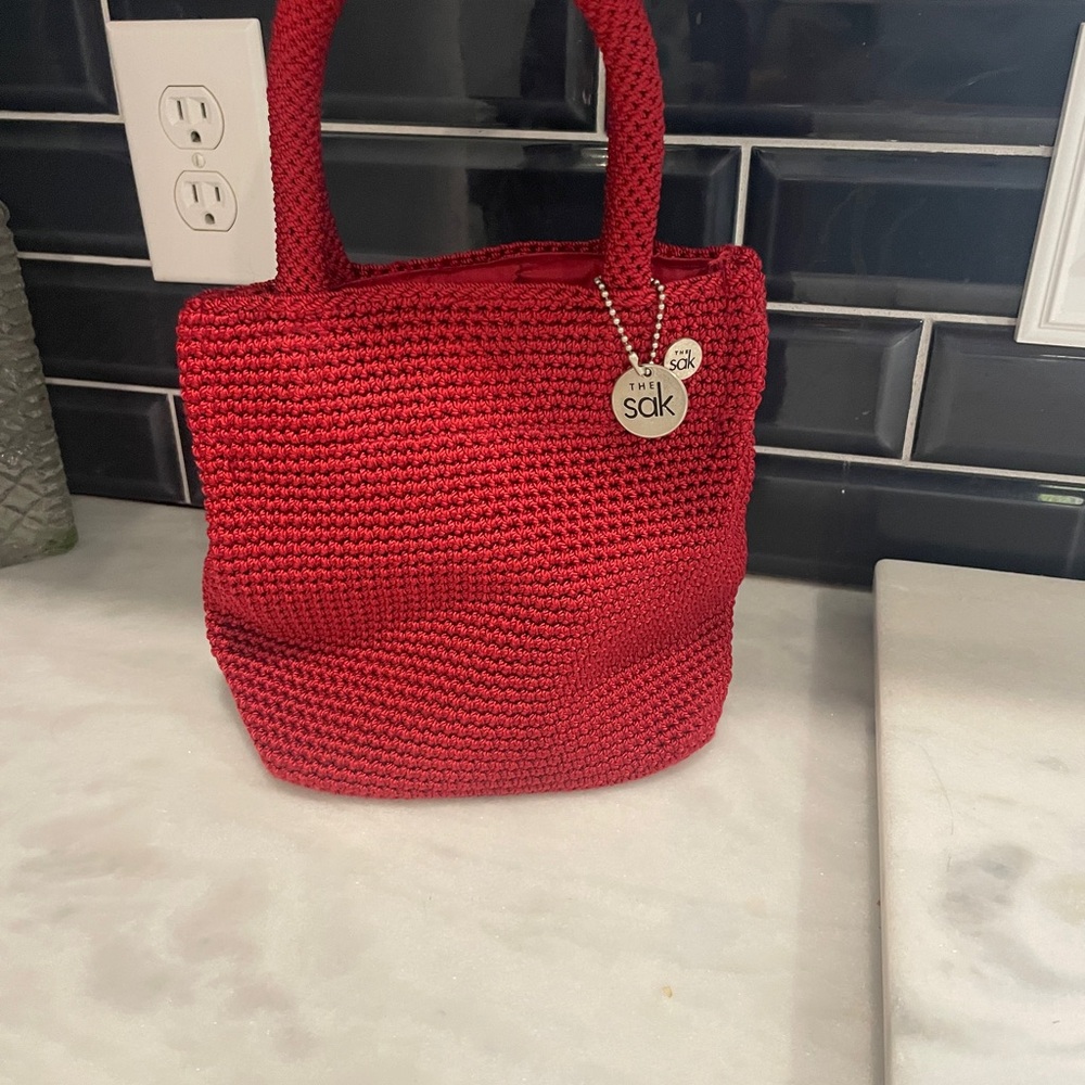 The Sak Cherry Red Tote Bag